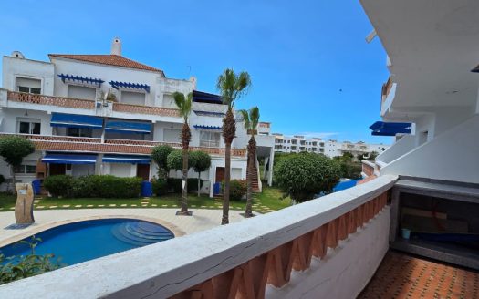 APPARTEMENT BALNÉAIRE À VENDRE – VUE PISCINE & MER – SIDI RAHAL