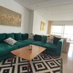 Appartement 3 Chambres Meublé à Louer à Dar Bouazza – 150 m² avec Vue Mer Latérale et 4 Terrasses