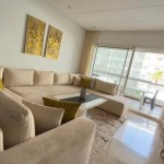 Appartement 3 Chambres Meublé à Louer à Dar Bouazza – 150 m² avec Vue Mer Latérale et 4 Terrasses